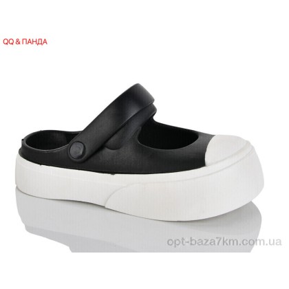 Крокси жіночі "QQ&Панда" 9999 black, (р.р. 36-41), Китай, від 11 шт. Крокси жіночі "QQ&Панда" 9999 black, (р.р. 36-41), Китай, від 11 шт.
