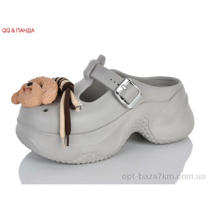 Кроксы женские "QQ&Панда" QQ83-3, (р.р. 36-41), Китай, от 6 шт. Кроксы женские "QQ&Панда" QQ83-3, (р.р. 36-41), Китай, от 6 шт.