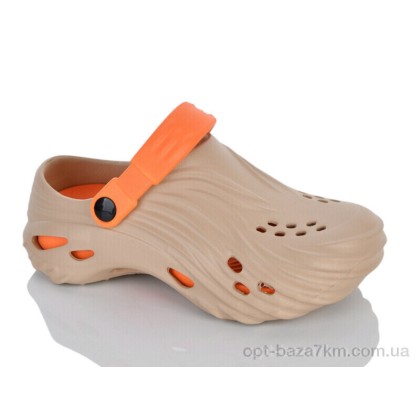 Кроксы женские "Violeta" B101 khaki-orange, (р.р. 36-41), Китай, от 12 шт. Кроксы женские "Violeta" B101 khaki-orange, (р.р. 36-41), Китай, от 12 шт.