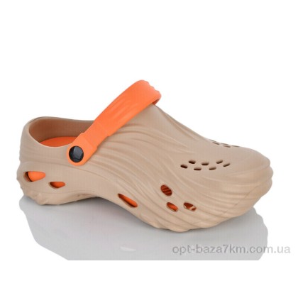 Крокси чоловічі "Violeta" A101 khaki-orange, (р.р. 40-45), Китай, від 12 шт. Крокси чоловічі "Violeta" A101 khaki-orange, (р.р. 40-45), Китай, від 12 шт.