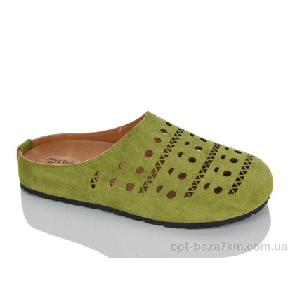 Сабо женское "Violeta" 8-500 green, (р.р. 36-41), Китай, от 8 шт. Сабо женское "Violeta" 8-500 green, (р.р. 36-41), Китай, от 8 шт.