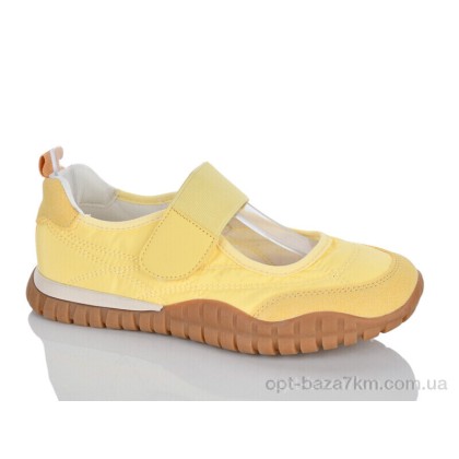 Кроссовки женские "Violeta" 2028-6 yellow, (р.р. 36-41), Китай, от 8 шт.