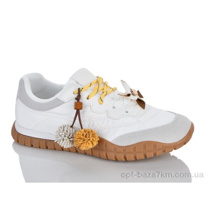 Кроссовки женские "Violeta" 2028-7 white, (р.р. 36-41), Китай, от 8 шт.