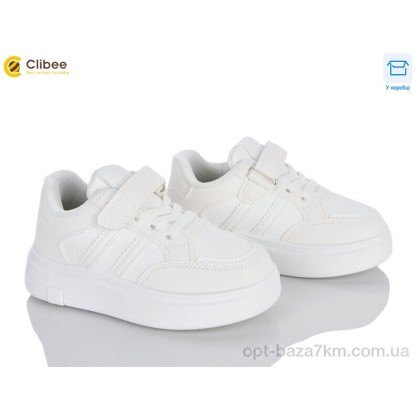 Кроссовки детские "Clibee" LB1185-4 white, (р.р. 26-31), Китай, от 6 шт. Кроссовки детские "Clibee" LB1185-4 white, (р.р. 26-31), Китай, от 6 шт.