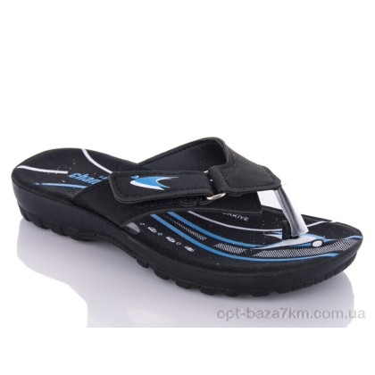 Шльопанці дитячі "DeMur" K26-6101 black-blue (30-35), (р.р. 30-35), Туреччина, від 6 шт. Шльопанці дитячі "DeMur" K26-6101 black-blue (30-35), (р.р. 30-35), Туреччина, від 6 шт.