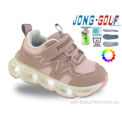 Кроссовки детские "Jong Golf" B12007-8 LED, (р.р. 23-30), Китай, от 8 шт. Кроссовки детские "Jong Golf" B12007-8 LED, (р.р. 23-30), Китай, от 8 шт.