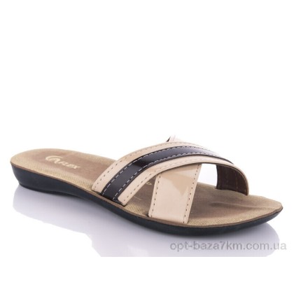 Шльопанці жіночі "DeMur" W26-7144 beige, (р.р. 36-40), Туреччина, від 6 шт. Шльопанці жіночі "DeMur" W26-7144 beige, (р.р. 36-40), Туреччина, від 6 шт.