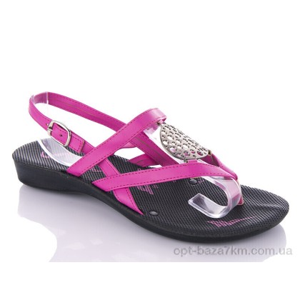 Босоножки женские "DeMur" W26-Collar fuchsia, (р.р. 37-41), Турция, от 6 шт. Босоножки женские "DeMur" W26-Collar fuchsia, (р.р. 37-41), Турция, от 6 шт.
