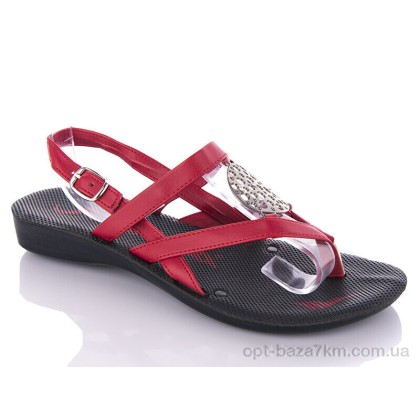 Босоножки женские "DeMur" W26-Collar red, (р.р. 37-41), Турция, от 6 шт. Босоножки женские "DeMur" W26-Collar red, (р.р. 37-41), Турция, от 6 шт.