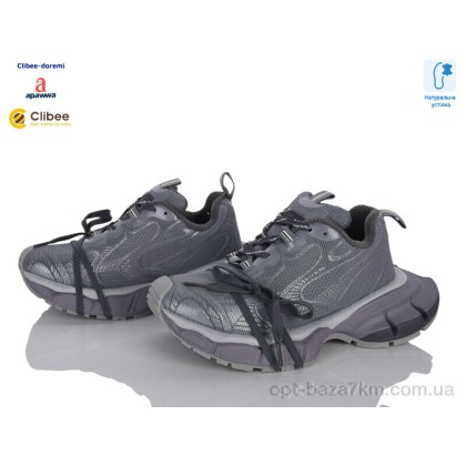 Кроссовки детские "Clibee-Doremi" D58010-6 grey, (р.р. 35-40), Китай, от 6 шт. Кроссовки детские "Clibee-Doremi" D58010-6 grey, (р.р. 35-40), Китай, от 6 шт.