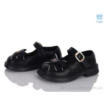Туфлі дитячі "Clibee-ShoSho" DB804-1 black, (р.р. 26-31), Китай, від 6 шт. Туфлі дитячі "Clibee-ShoSho" DB804-1 black, (р.р. 26-31), Китай, від 6 шт.