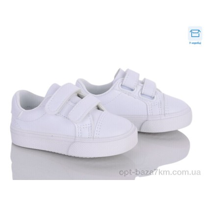 Дитячі кросівки "Clibee-ShoSho" RC12 white, (р.р. 19-24), Китай, від 6 шт. Дитячі кросівки "Clibee-ShoSho" RC12 white, (р.р. 19-24), Китай, від 6 шт.