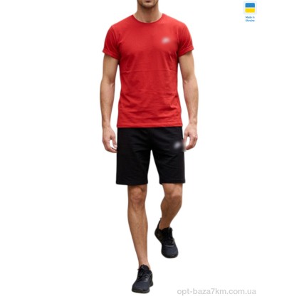 Спортивний костюм чоловічий "Sport style" 021NI червоний, (р.р. 46-54), Україна, від 5 шт.