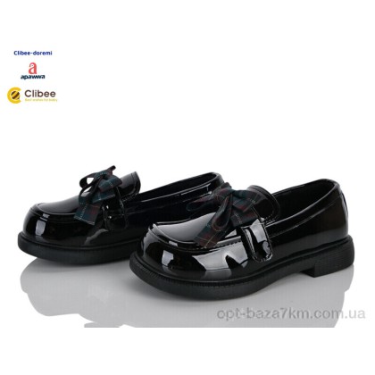 Туфлі дитячі "Clibee-Doremi" A380223 black, (р.р. 31-35), Китай, від 5 шт. Туфлі дитячі "Clibee-Doremi" A380223 black, (р.р. 31-35), Китай, від 5 шт.
