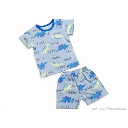 Костюм дитячий "Kids-modnik" 2619 комплект футболка-шорти блакитний, (р.р. 90-110), Китай, від 3 шт. Костюм дитячий "Kids-modnik" 2619 комплект футболка-шорти блакитний, (р.р. 90-110), Китай, від 3 шт.