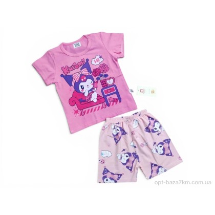 Костюм дитячий "Kids-modnik" 2619 комплект футболка-шорти рожевий, (р.р. 90-110), Китай, від 3 шт. Костюм дитячий "Kids-modnik" 2619 комплект футболка-шорти рожевий, (р.р. 90-110), Китай, від 3 шт.