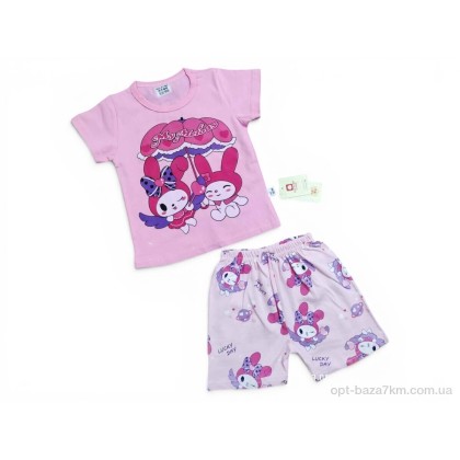 Костюм дитячий "Kids-modnik" 2619-1 комплект футболка-шорти рожевий, (р.р. 90-110), Китай, від 3 шт. Костюм дитячий "Kids-modnik" 2619-1 комплект футболка-шорти рожевий, (р.р. 90-110), Китай, від 3 шт.