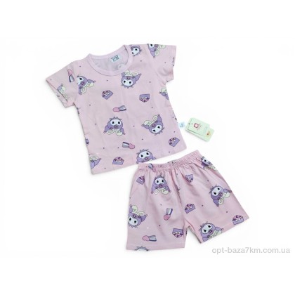 Костюм дитячий "Kids-modnik" 2619-1 комплект футболка-шорти пудровий, (р.р. 90-110), Китай, від 3 шт. Костюм дитячий "Kids-modnik" 2619-1 комплект футболка-шорти пудровий, (р.р. 90-110), Китай, від 3 шт.