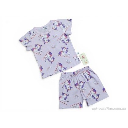 Костюм дитячий "Kids-modnik" 2619 комплект футболка-шорти єдиноріг бузковий, (р.р. 90-110), Китай, від 3 шт. Костюм дитячий "Kids-modnik" 2619 комплект футболка-шорти єдиноріг бузковий, (р.р. 90-110), Китай, від 3 шт.