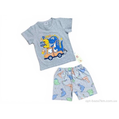 Костюм дитячий "Kids-modnik" 2620 комплект футболка-шорти сірий, (р.р. 120-140), Китай, від 3 шт. Костюм дитячий "Kids-modnik" 2620 комплект футболка-шорти сірий, (р.р. 120-140), Китай, від 3 шт.