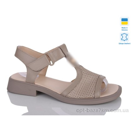 Босоножки женские "Sali" 827 капуч.к., (р.р. 37-42), Украина, от 6 шт.