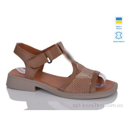 Босоножки женские "Sali" 827 карамель к., (р.р. 37-42), Украина, от 6 шт.