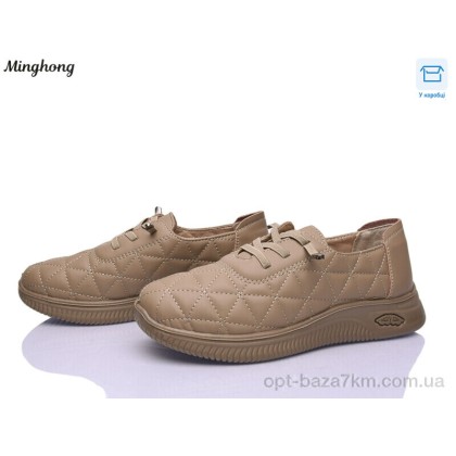 Кроссовки женские "Minghong" 7723-2 brown, (р.р. 37-42), Китай, от 8 шт. Кроссовки женские "Minghong" 7723-2 brown, (р.р. 37-42), Китай, от 8 шт.