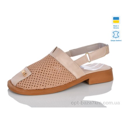 Босоножки женские "Sali" 908 корич.к.т, (р.р. 37-40), Украина, от 6 шт.