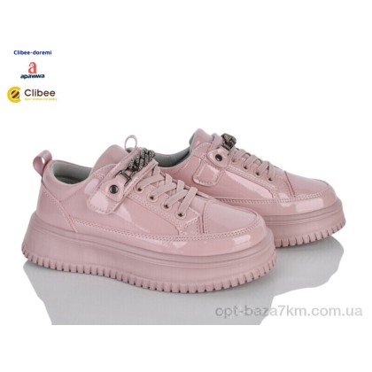 Кроссовки детские "Clibee-Doremi" ABC1230 pink, (р.р. 31-36), Китай, от 8 шт. Кроссовки детские "Clibee-Doremi" ABC1230 pink, (р.р. 31-36), Китай, от 8 шт.