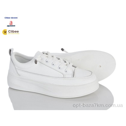Кроссовки женские "Clibee-Doremi" R2500 white, (р.р. 36-41), Китай, от 8 шт. Кроссовки женские "Clibee-Doremi" R2500 white, (р.р. 36-41), Китай, от 8 шт.