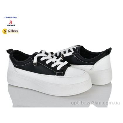 Кроссовки женские "Clibee-Doremi" R2500 black, (р.р. 36-41), Китай, от 8 шт. Кроссовки женские "Clibee-Doremi" R2500 black, (р.р. 36-41), Китай, от 8 шт.