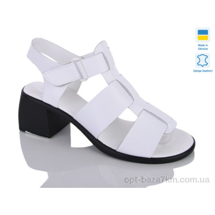 Босоножки женские "Sali" 157 білий к., (р.р. 37-41), Украина, от 6 шт.