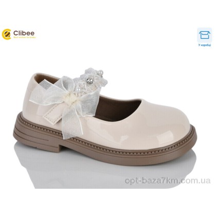 Туфлі дитячі "Clibee-Apawwa" DB812 beige, (р.р. 26-30), Китай, від 6 шт. Туфлі дитячі "Clibee-Apawwa" DB812 beige, (р.р. 26-30), Китай, від 6 шт.