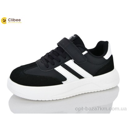 Кроссовки детские "Clibee-Apawwa" ED783-2 black-white, (р.р. 34-39), Китай, от 6 шт.