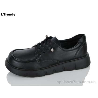 Туфли женские "Trendy" BK1702-1, (р.р. 36-41), Китай, от 8 шт.