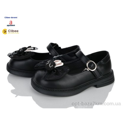 Туфлі дитячі "Clibee-Doremi" DB810 black, (р.р. 26-30), Китай, від 6 шт. Туфлі дитячі "Clibee-Doremi" DB810 black, (р.р. 26-30), Китай, від 6 шт.