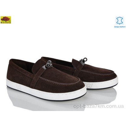 Туфли женские "Mei De Li" H0325-25 brown, (р.р. 36-40), Китай, от 6 шт.