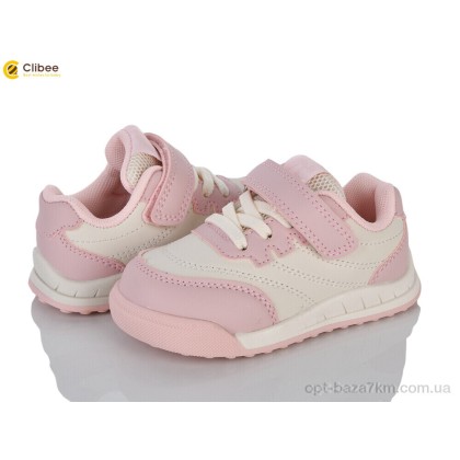 Кроссовки детские "Clibee" EA775-4 pink-beige, (р.р. 21-26), Китай, от 6 шт. Кроссовки детские "Clibee" EA775-4 pink-beige, (р.р. 21-26), Китай, от 6 шт.