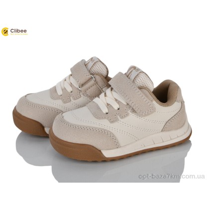 Кроссовки детские "Clibee" EA775-5 beige, (р.р. 21-26), Китай, от 6 шт. Кроссовки детские "Clibee" EA775-5 beige, (р.р. 21-26), Китай, от 6 шт.