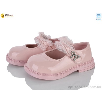 Туфлі дитячі "Clibee" DA811-3 pink, (р.р. 23-27), Китай, від 6 шт. Туфлі дитячі "Clibee" DA811-3 pink, (р.р. 23-27), Китай, від 6 шт.