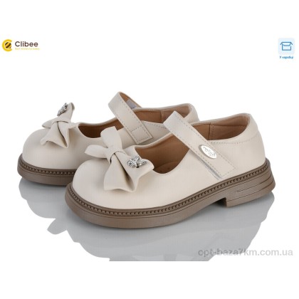 Туфлі дитячі "Clibee" DB817-3 beige, (р.р. 26-31), Китай, від 6 шт.