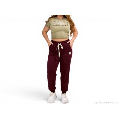 Спортивные брюки "Alisa Brand" 955 бургунді, (р.р. 50-64), Китай, от 4 шт. Спортивные брюки "Alisa Brand" 955 бургунді, (р.р. 50-64), Китай, от 4 шт.