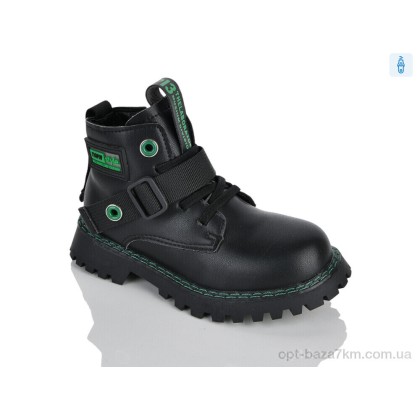 Ботинки детские "Xifa kids" XXF02-1262 black-green, (р.р. 27-32), Китай, от 8 шт. Ботинки детские "Xifa kids" XXF02-1262 black-green, (р.р. 27-32), Китай, от 8 шт.