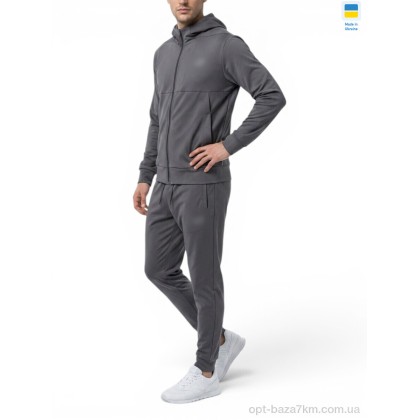 Спортивний костюм чоловічий "Sport style" 011NB фум, (р.р. M-3XL), Україна, від 5 шт.