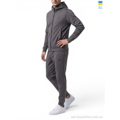 Спортивний костюм чоловічий "Sport style" 011NI фум, (р.р. M-3XL), Україна, від 5 шт.