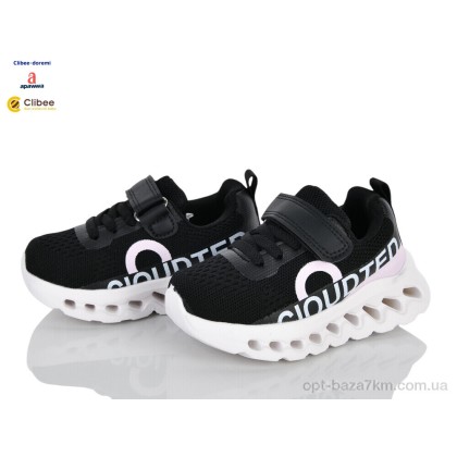 Кроссовки детские "Clibee-Doremi" LB3300 black-pink, (р.р. 25-30), Китай, от 6 шт. Кроссовки детские "Clibee-Doremi" LB3300 black-pink, (р.р. 25-30), Китай, от 6 шт.