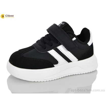 Кроссовки детские "Clibee-Apawwa" EB776-2 black-white, (р.р. 26-31), Китай, от 6 шт. Кроссовки детские "Clibee-Apawwa" EB776-2 black-white, (р.р. 26-31), Китай, от 6 шт.