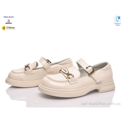 Туфлі дитячі "Clibee-Doremi" ABC3683 beige, (р.р. 29-36), Китай, від 8 шт. Туфлі дитячі "Clibee-Doremi" ABC3683 beige, (р.р. 29-36), Китай, від 8 шт.
