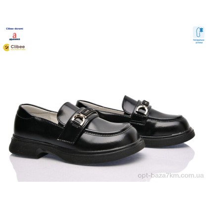 Туфлі дитячі "Clibee-Doremi" ABC3663 black, (р.р. 29-36), Китай, від 8 шт. Туфлі дитячі "Clibee-Doremi" ABC3663 black, (р.р. 29-36), Китай, від 8 шт.