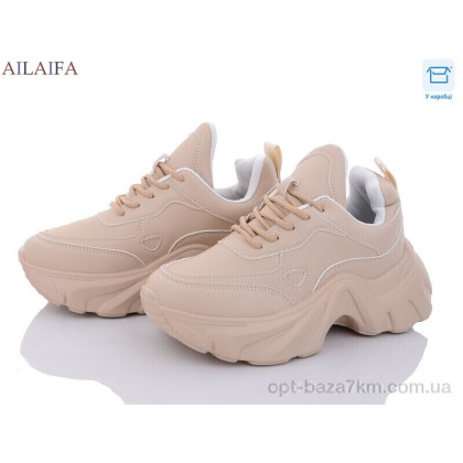 Кроссовки женские "Ailaifa" K8011 apricot, (р.р. 36-41), Китай, от 6 шт. Кроссовки женские "Ailaifa" K8011 apricot, (р.р. 36-41), Китай, от 6 шт.